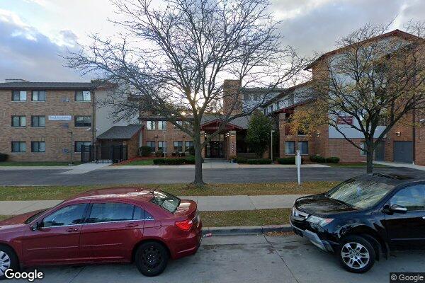 View of CLARENCE PARRISH APTS.