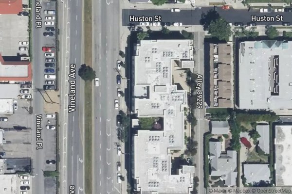 View of Vineland Avenue Senior Housing