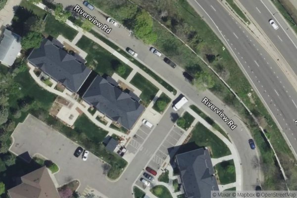 View of Riverview Apartments Senior Housing